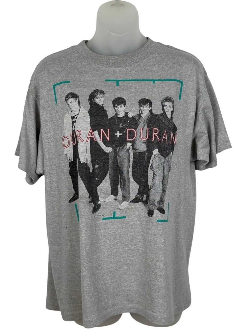 Vintage 1984 DURAN DURAN The Wild Boys Concert 50/50 T-Shirt Made in USA Size L